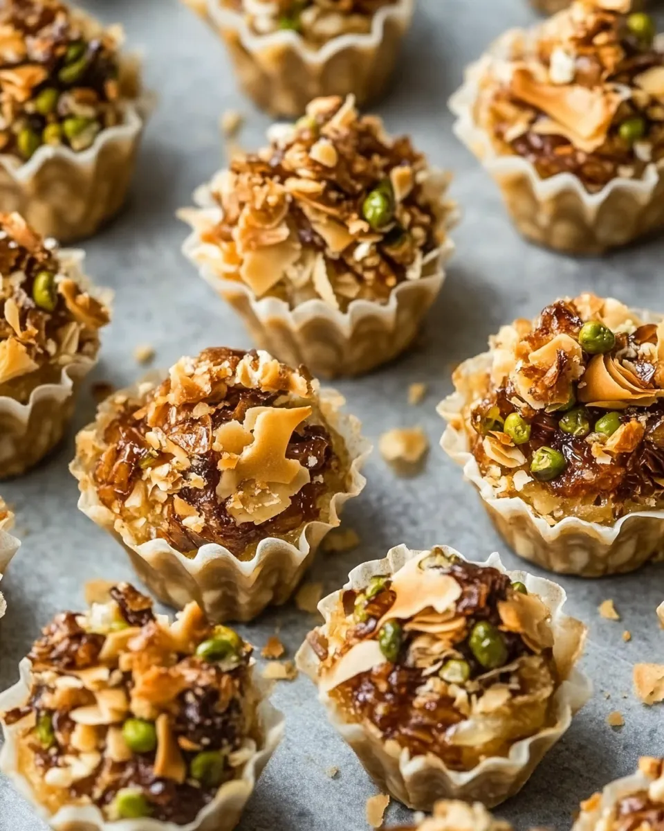 Classic Baklava Cups Recipe image
