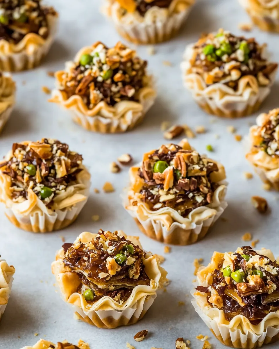 Delicious Baklava Cups Recipe dish photo