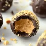 Homemade Banana-Peanut Butter-Chocolate Truffle Recipe photo