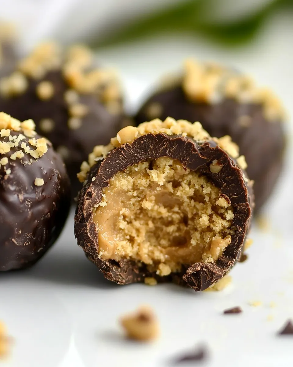 Classic Banana-Peanut Butter-Chocolate Truffle Recipe image
