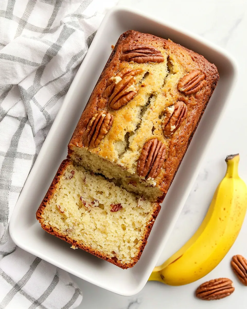 Easy Banana Bread with Coconut and Pecans picture