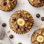 homemade Banana Oat Muffins (No Added Sugar!) photo