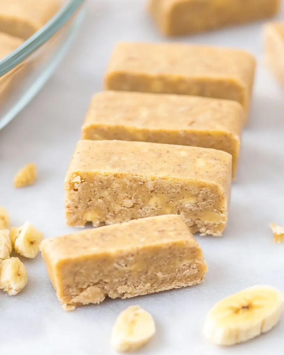 Delicious Banana Protein Bars plate image