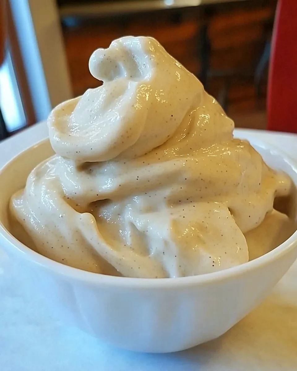 Delicious Banana Soft Serve shot