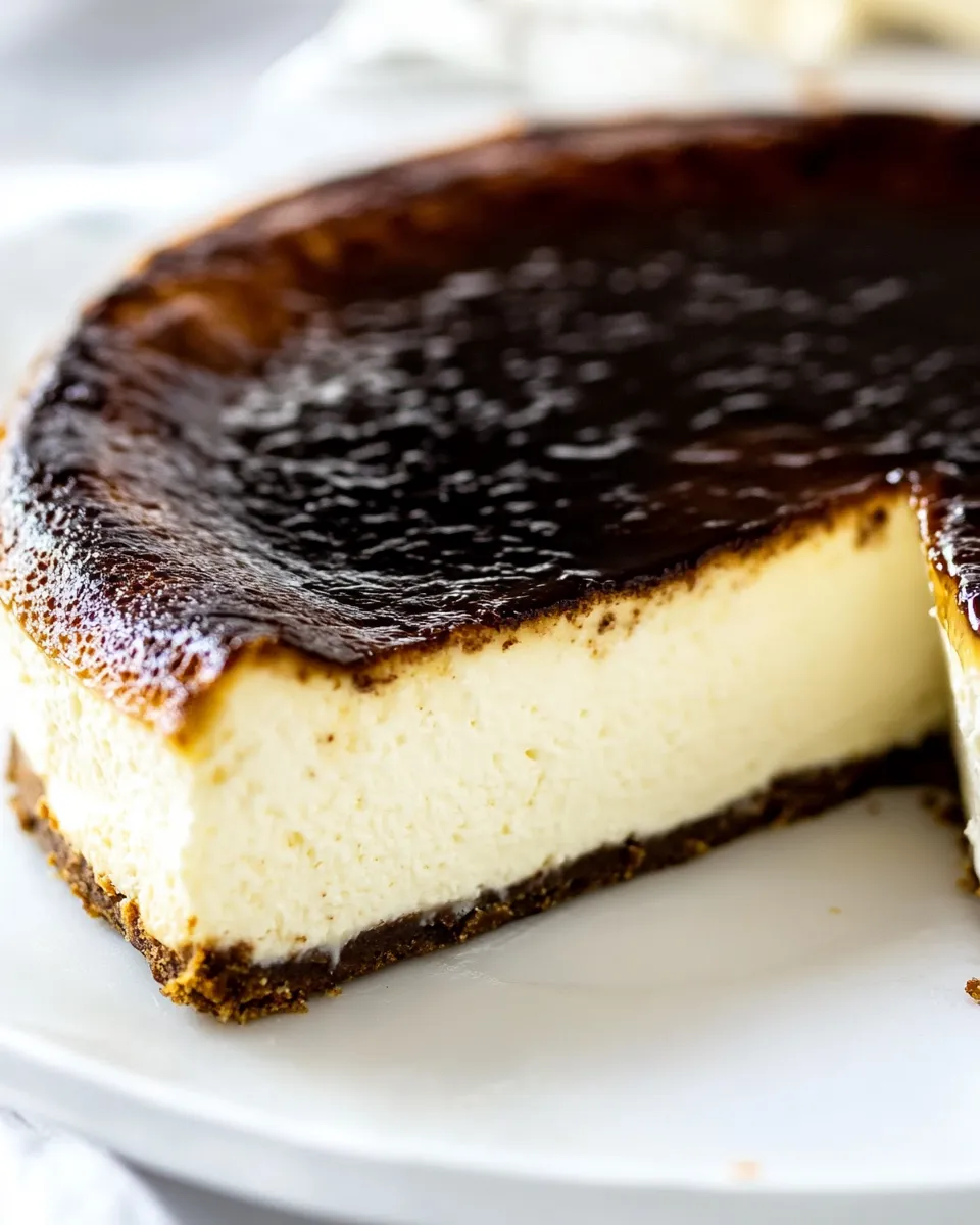 Classic Basque Cheesecake image