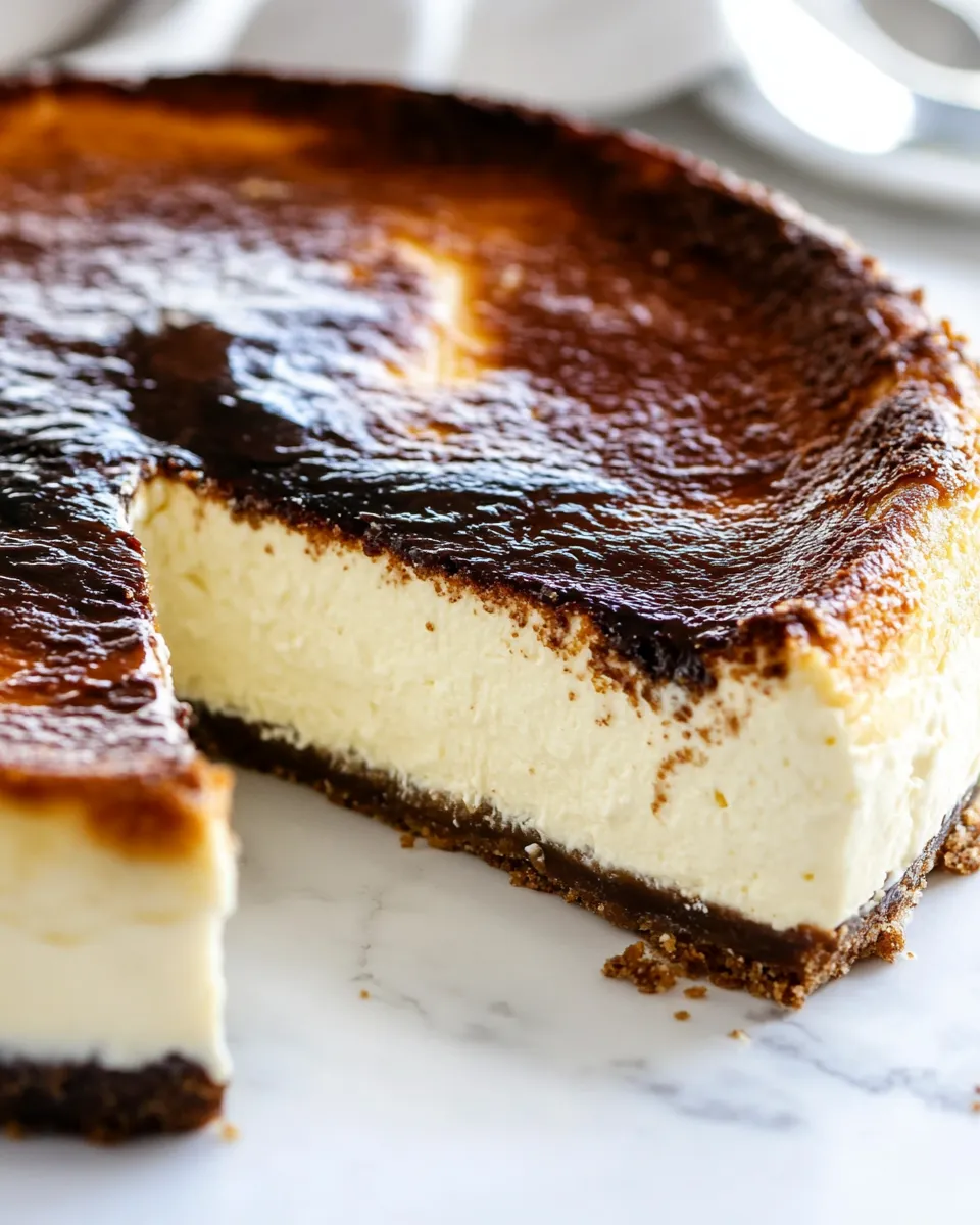 Easy Basque Cheesecake recipe photo