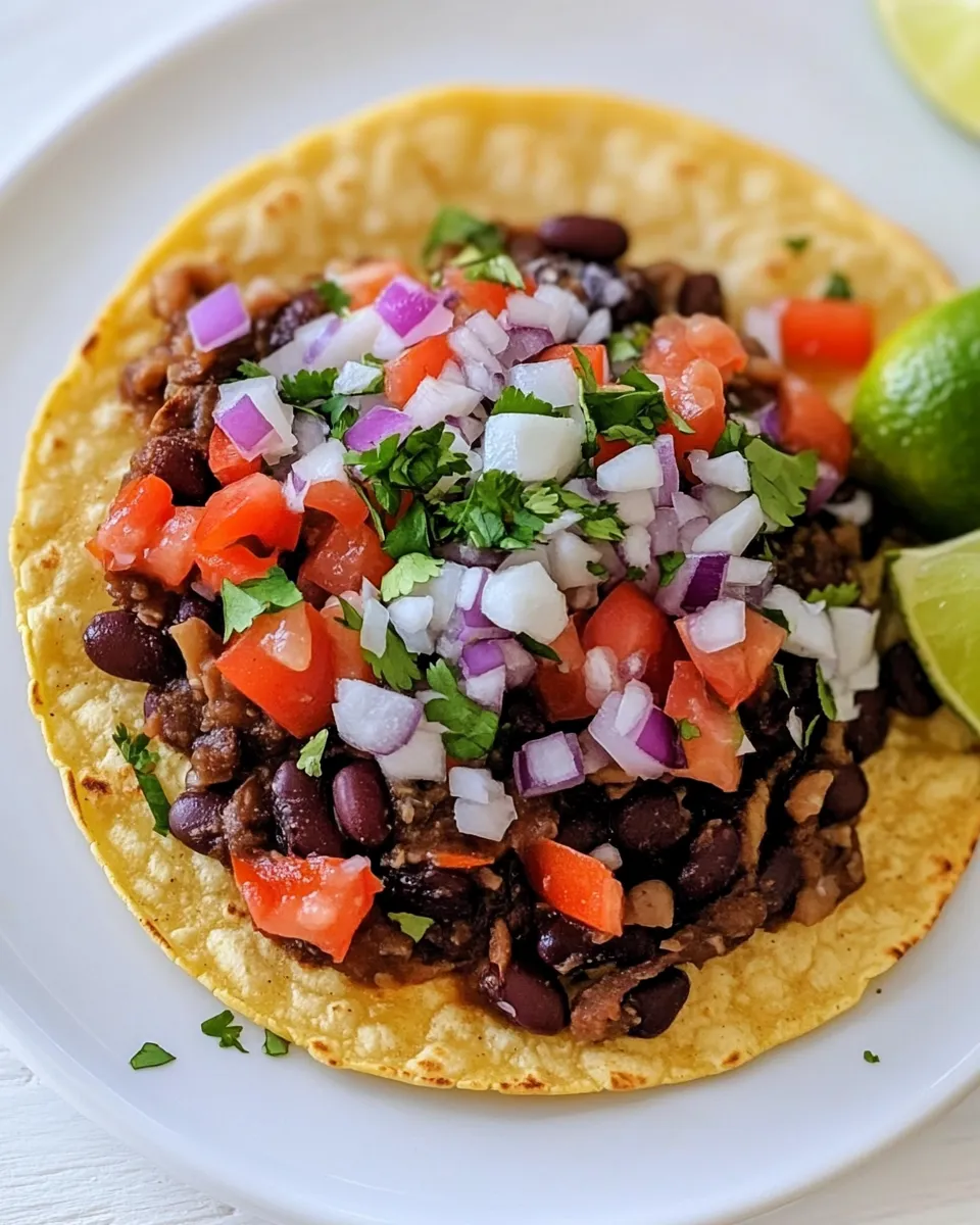 Classic Bean Tostadas image