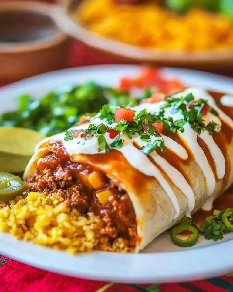 Homemade Beef Chimichanga photo