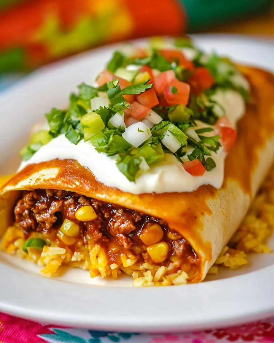 Classic Beef Chimichanga image