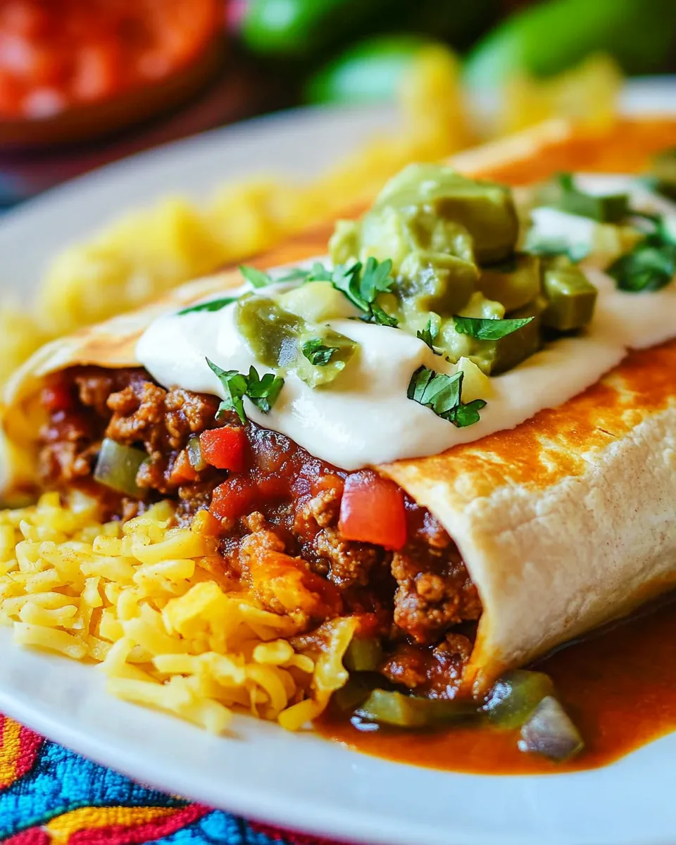 Easy Beef Chimichanga recipe photo