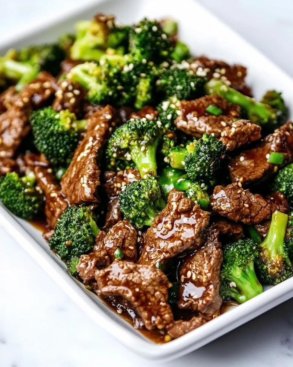Homemade Beef and Broccoli Recipe photo