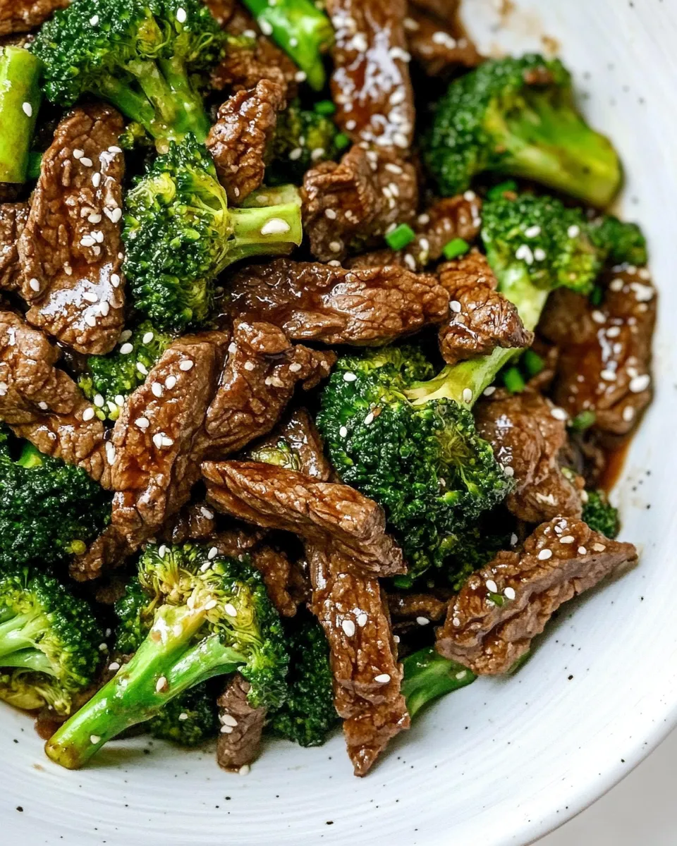 Delicious Beef and Broccoli Recipe shot