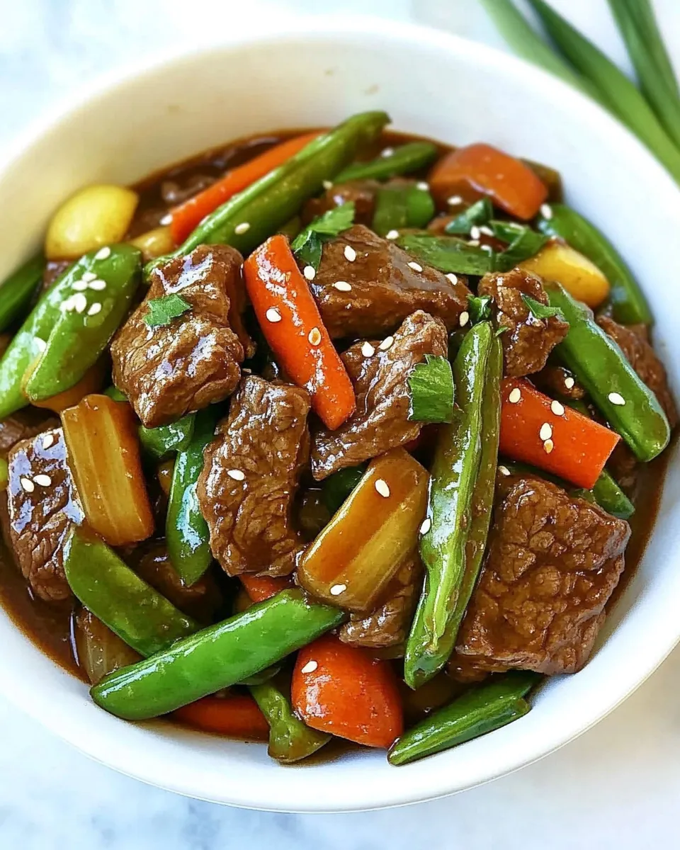 Homemade Beef and Vegetable Stir-Fry photo