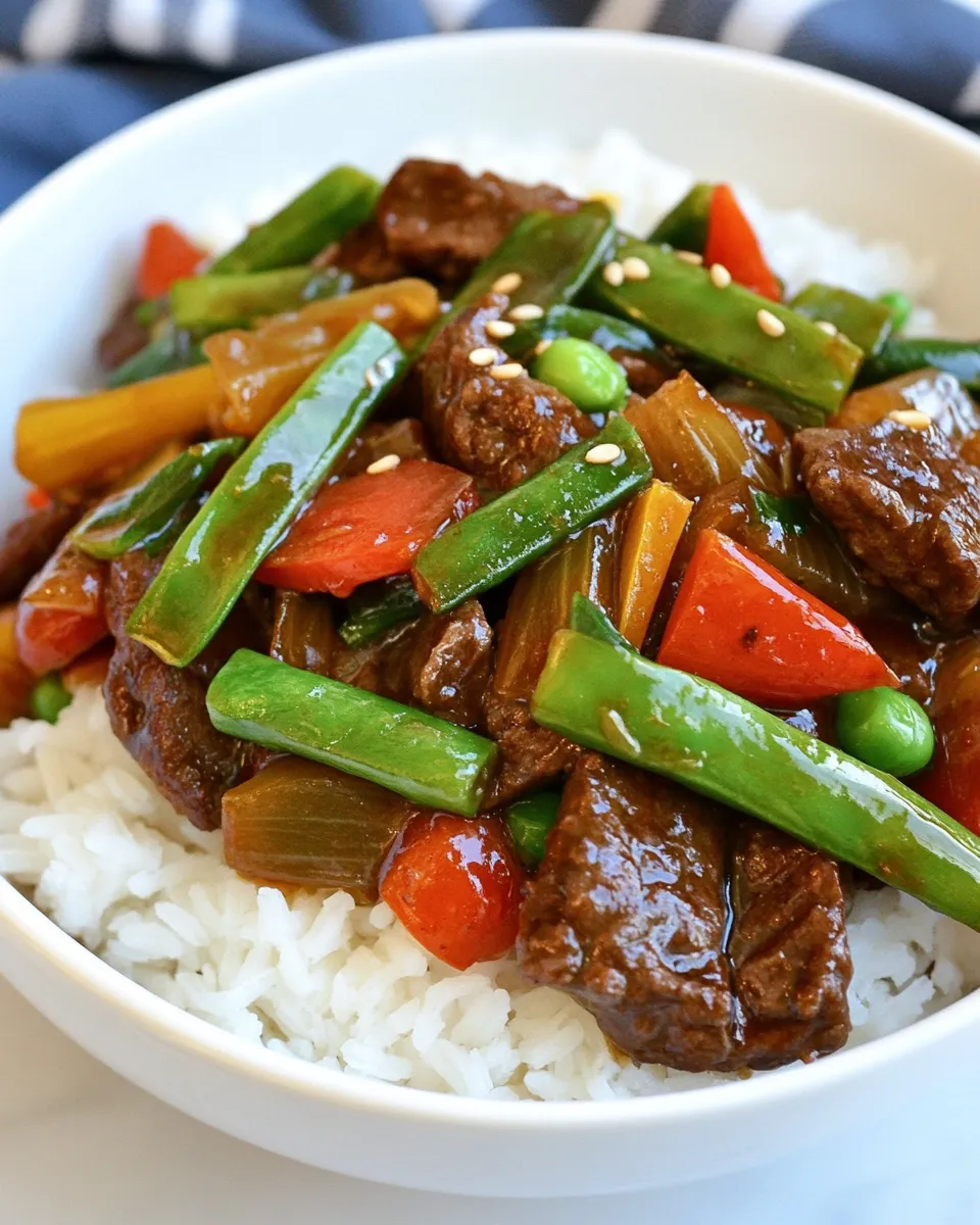 Classic Beef and Vegetable Stir-Fry image