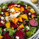 Homemade Beet Salad with Goat Cheese photo