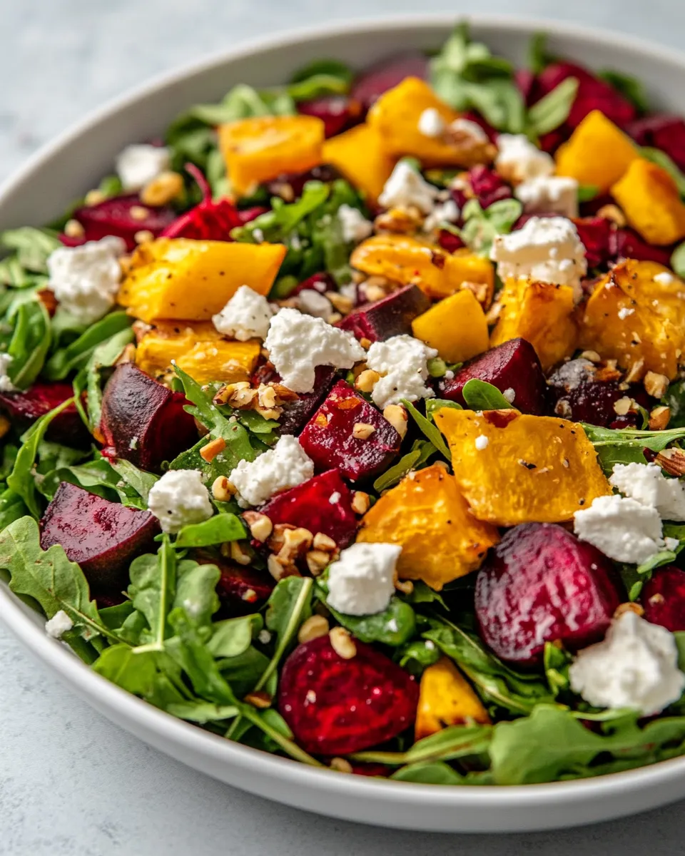 Classic Beet Salad with Goat Cheese image