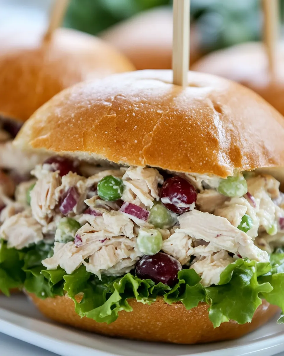 Classic Best Chicken Salad Sandwiches image