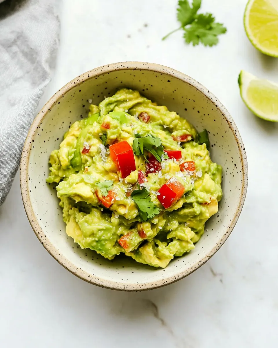 delicious Best Guacamole Recipe Ever (Really!) shot