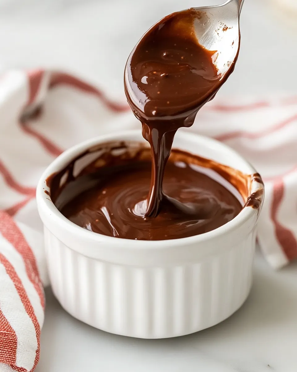 easy Best Homemade Hot Fudge Sauce Recipe picture