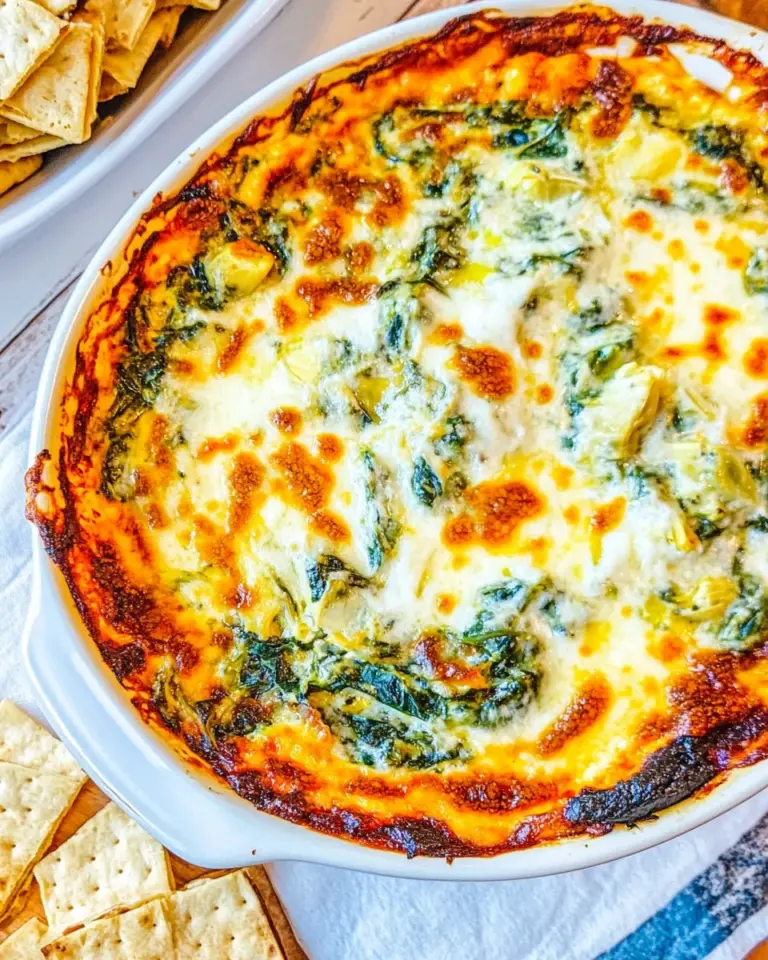Homemade Best Spinach Artichoke Dip photo