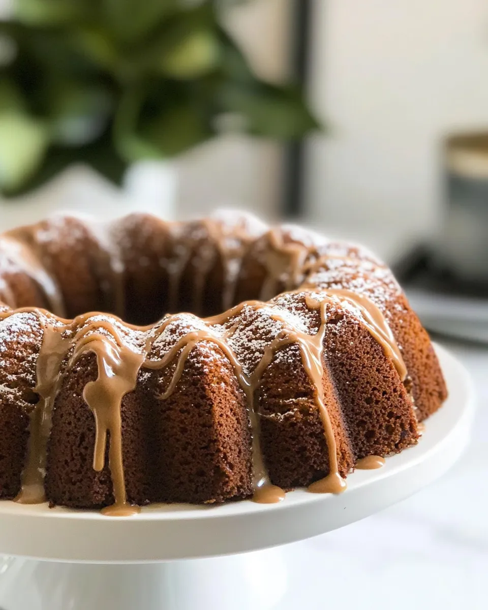 Easy Black and White Pound Cake recipe photo