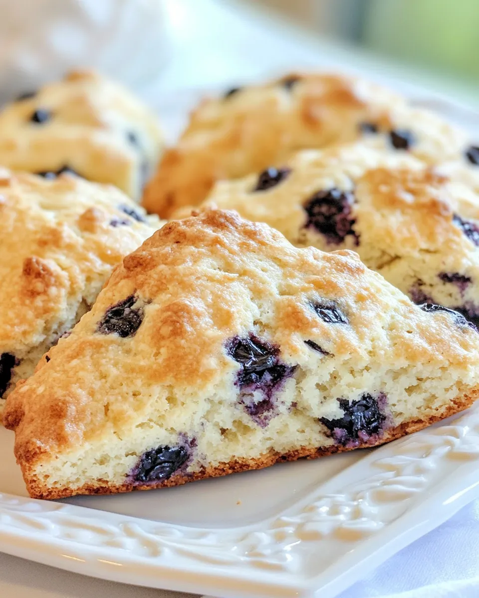 Classic Blueberry Chocolate Chip Scones image