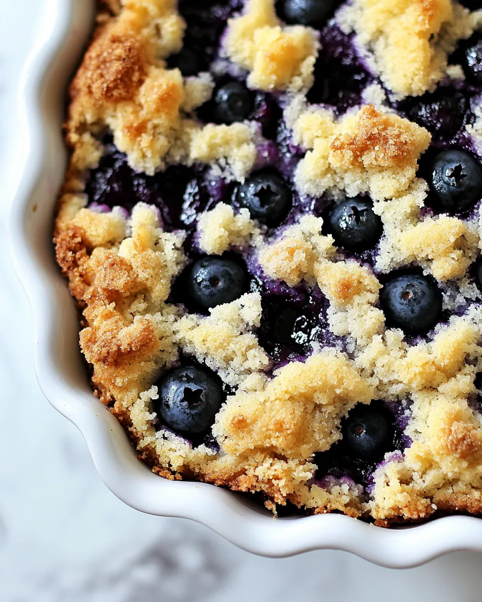 classic Blueberry Coffee Cake Recipe with Crumb Topping image