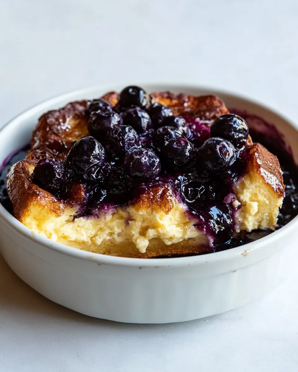 Classic Blueberry Cream Cheese French Toast Bake image