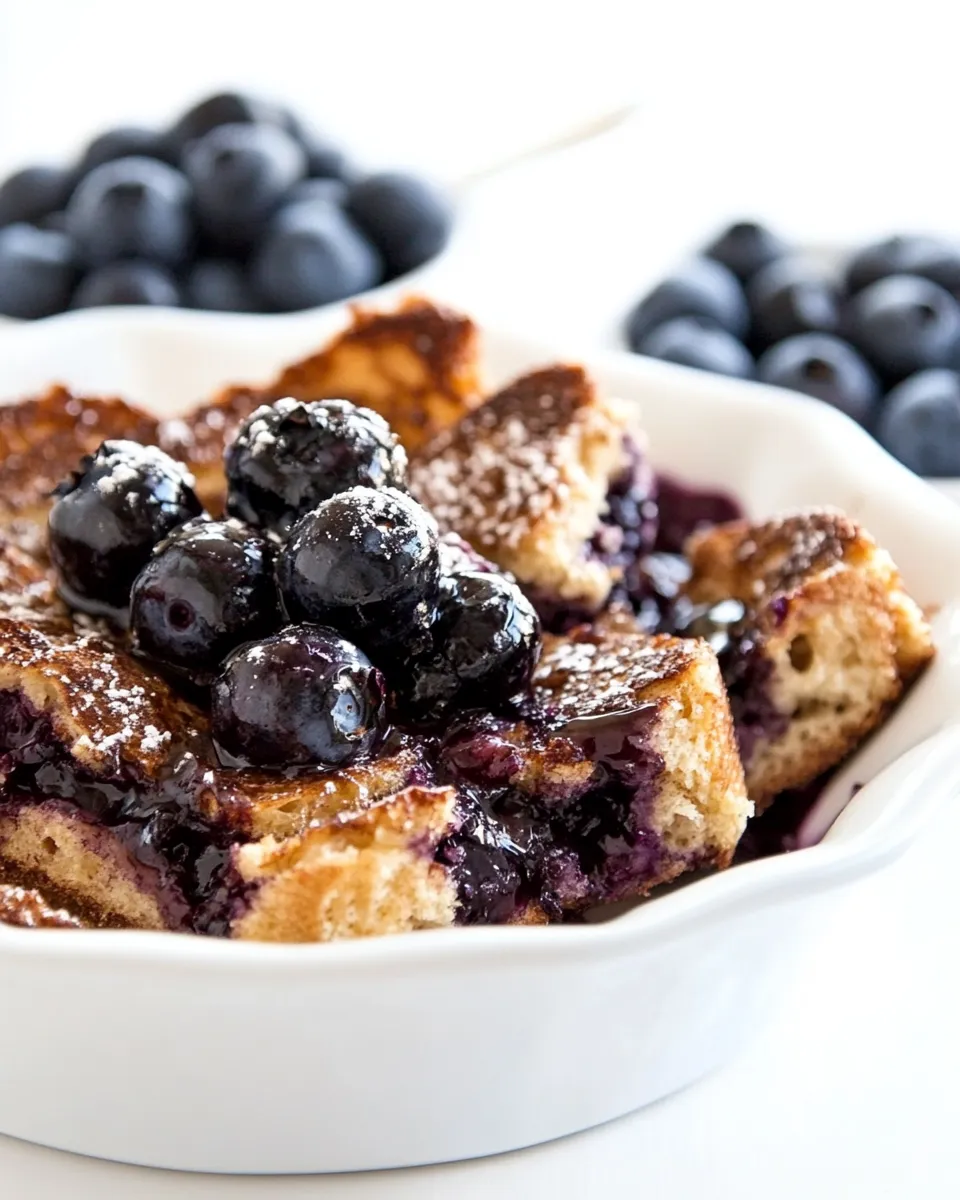 Classic Blueberry Lemon French Toast Casserole image