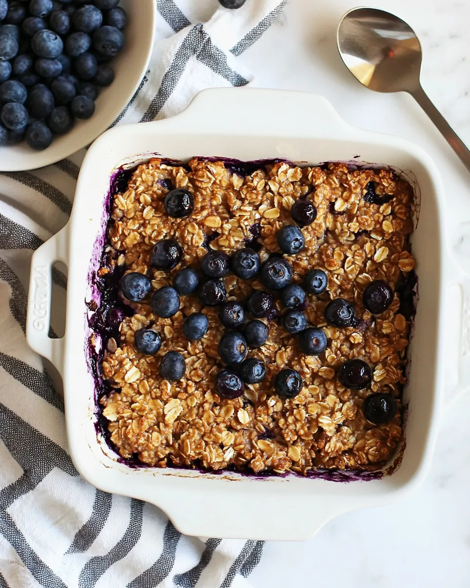 classic Blueberry Maple Baked Oatmeal image