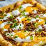 Homemade Breakfast Crescent Pizza photo