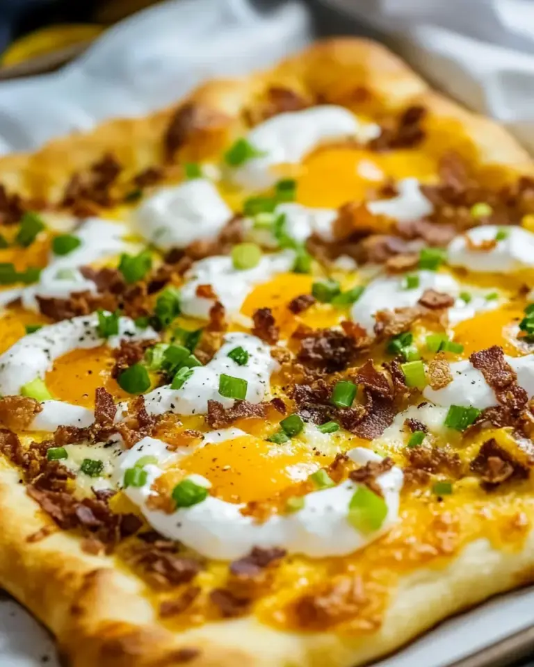 Homemade Breakfast Crescent Pizza photo