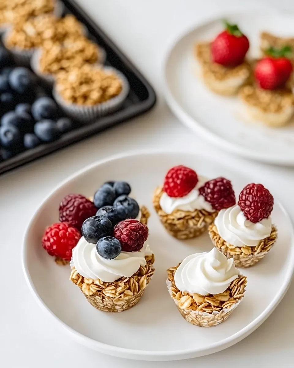 Delicious Breakfast Granola Cups shot