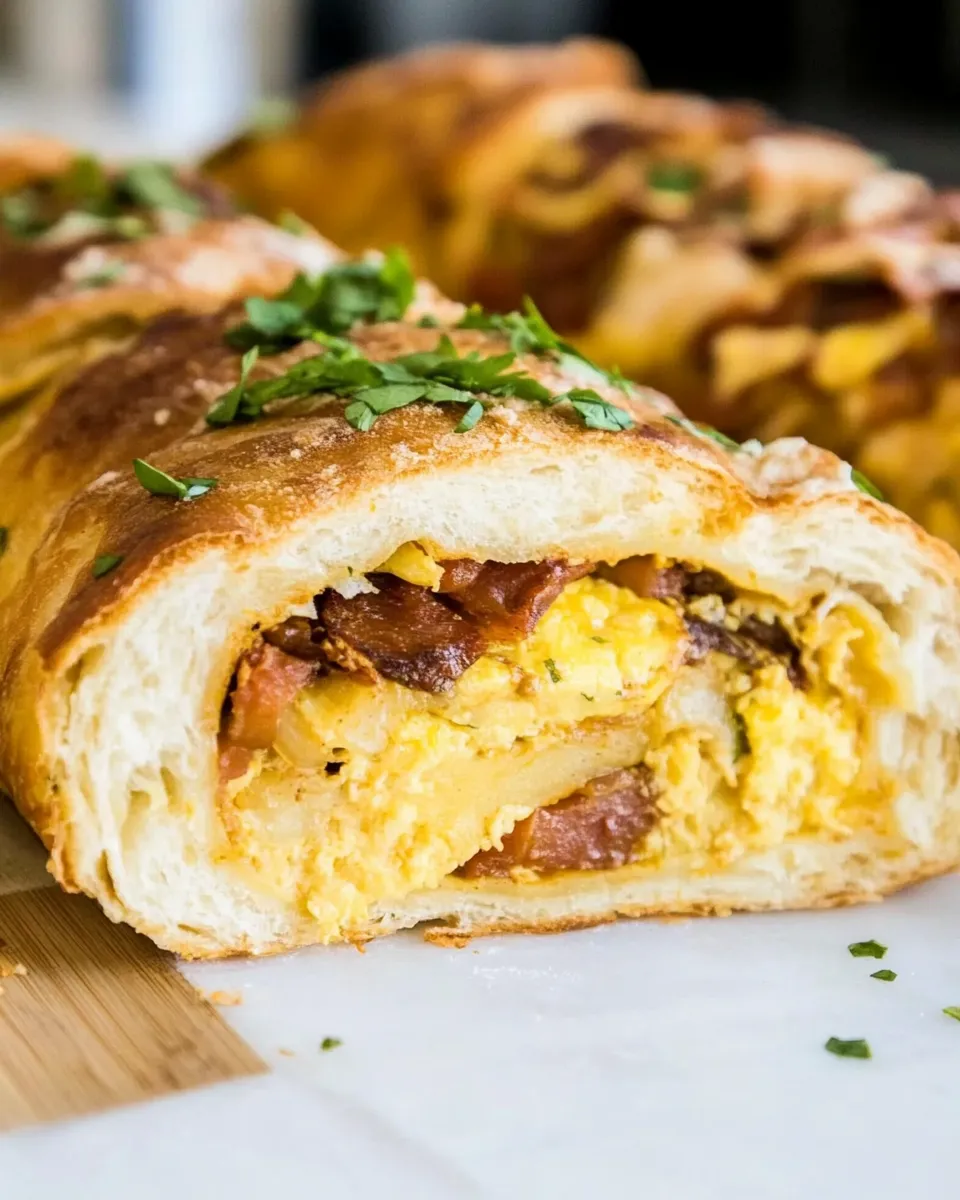 Classic Breakfast Stromboli image