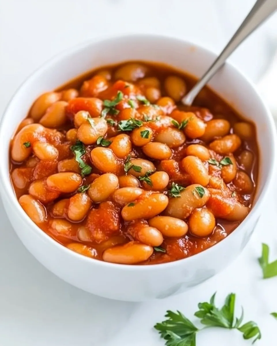 Homemade British Baked Beans photo