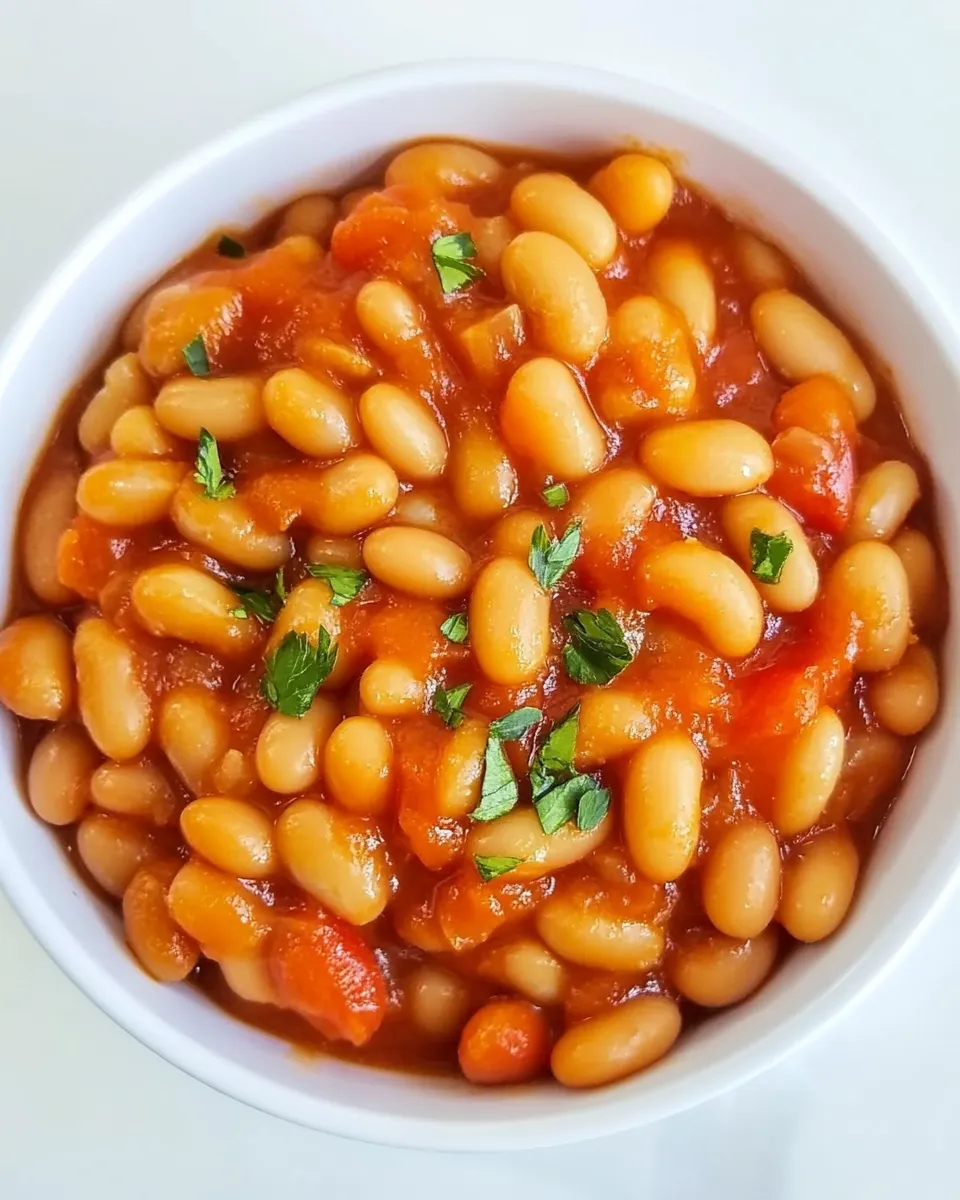 Delicious British Baked Beans dish photo