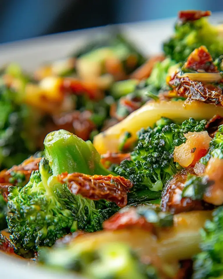 Homemade Broccoli & Sun-Dried Tomatoes photo