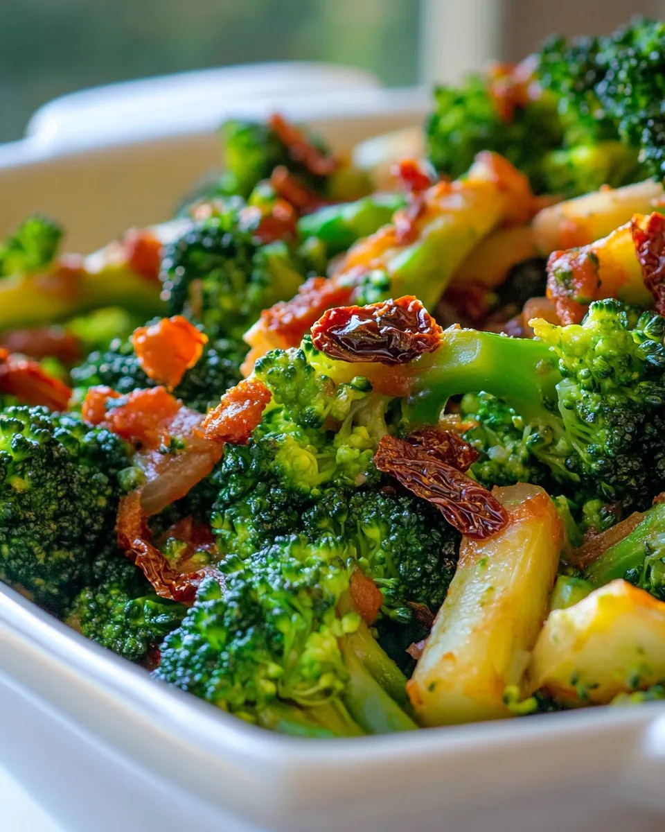 Easy Broccoli & Sun-Dried Tomatoes picture
