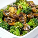 Homemade Broccoli and Mushroom Stir-Fry photo
