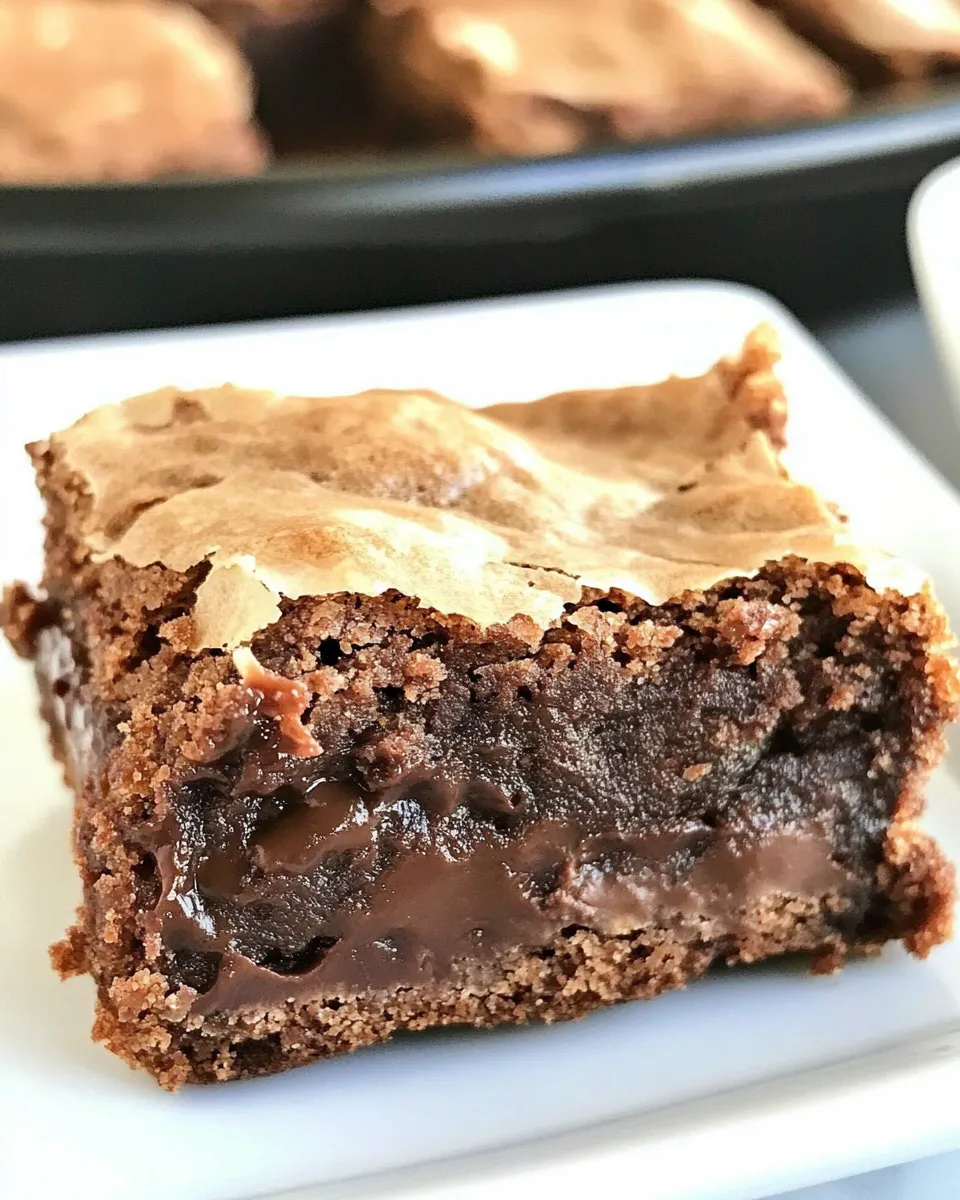 Homemade Brownie Mud Hen Bars photo