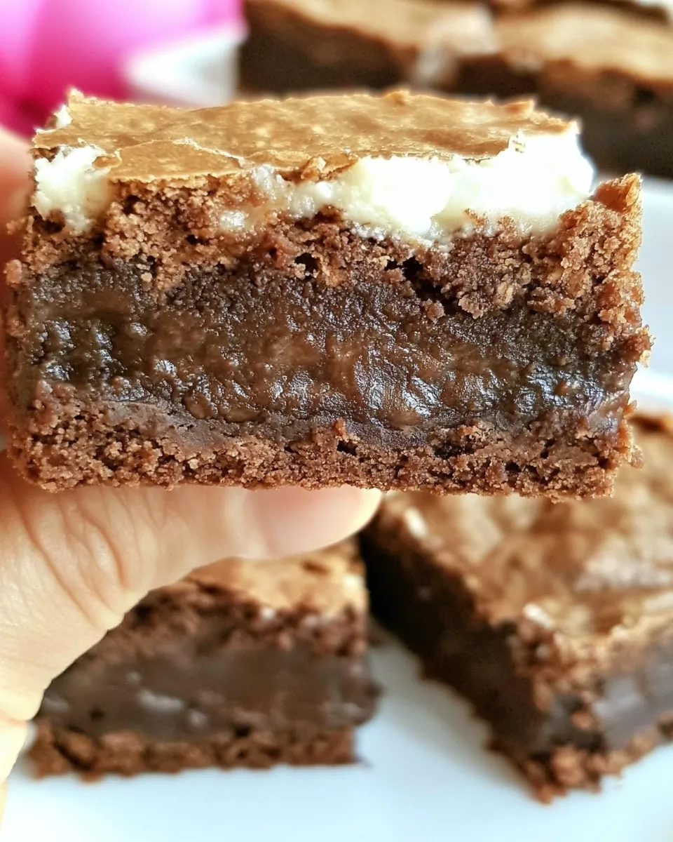 Classic Brownie Mud Hen Bars image