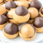 Homemade Buckeyes Recipe (How To Dip Buckeyes In Chocolate) photo