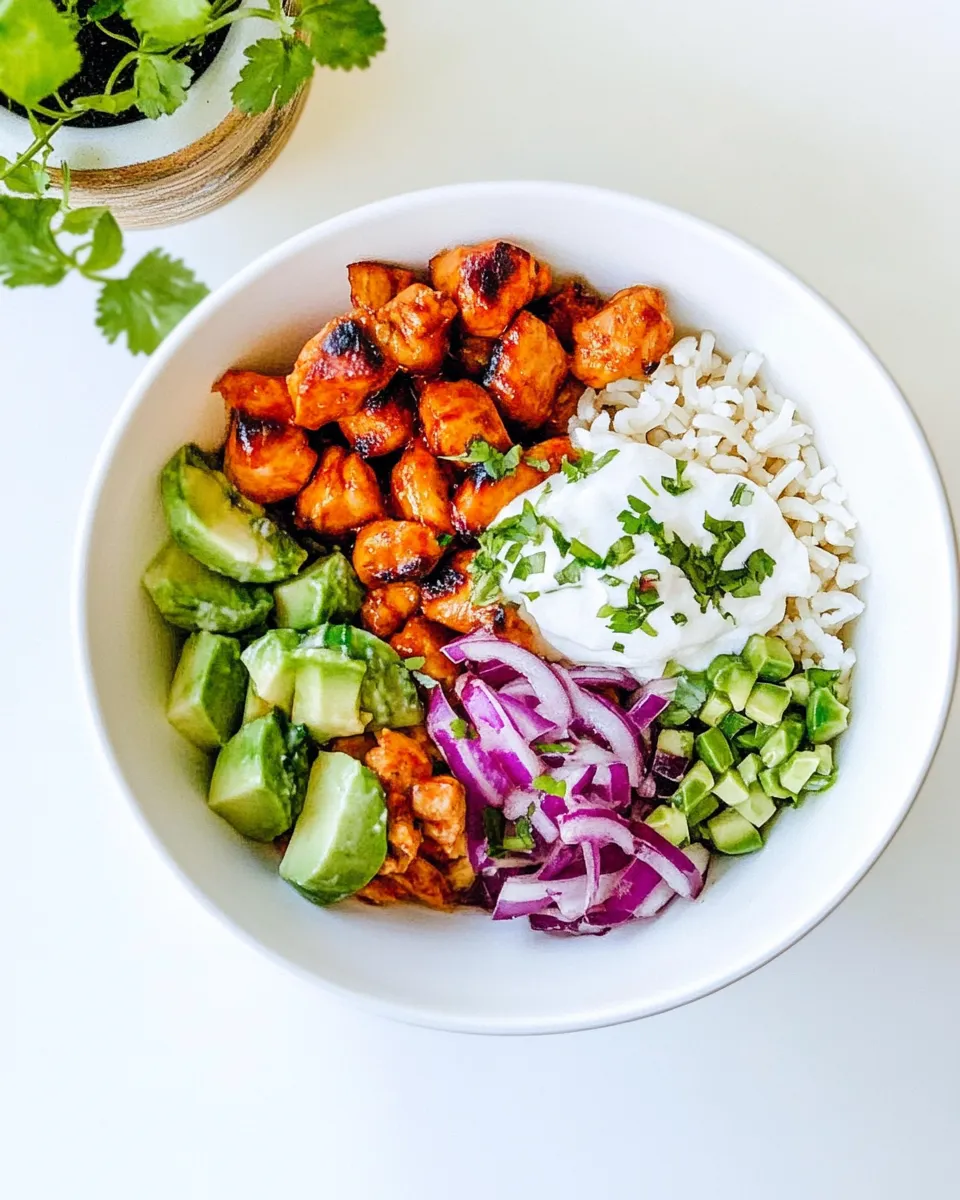 Easy Buffalo Chicken Bowl recipe photo