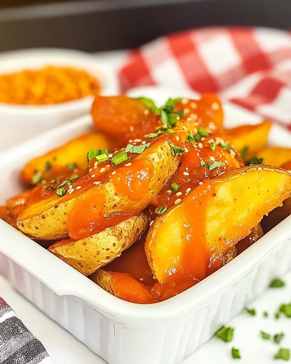 Classic Buffalo Potato Wedges image