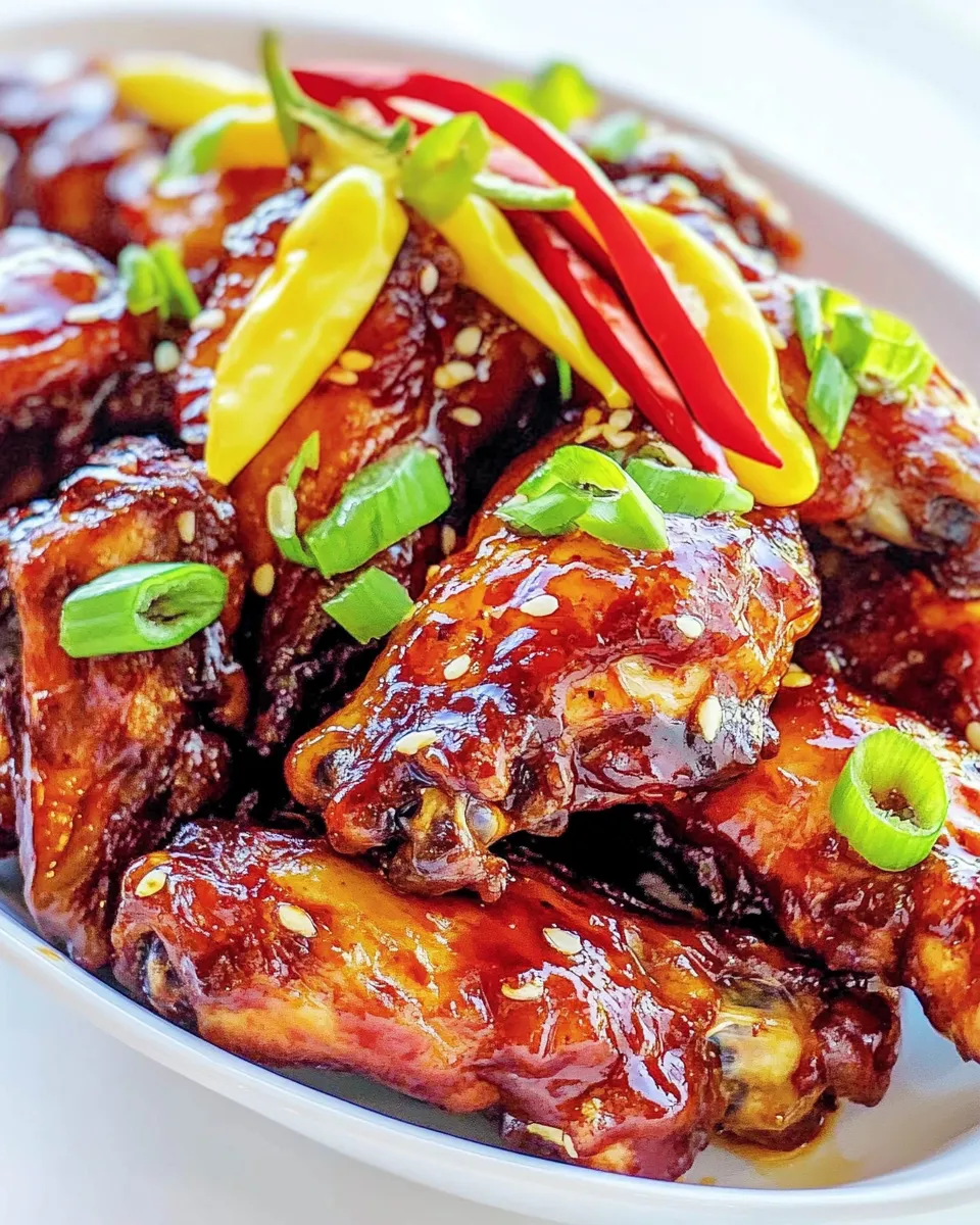 Homemade Buffalo Wild Wings Asian Zing Wings Copycat Recipe photo