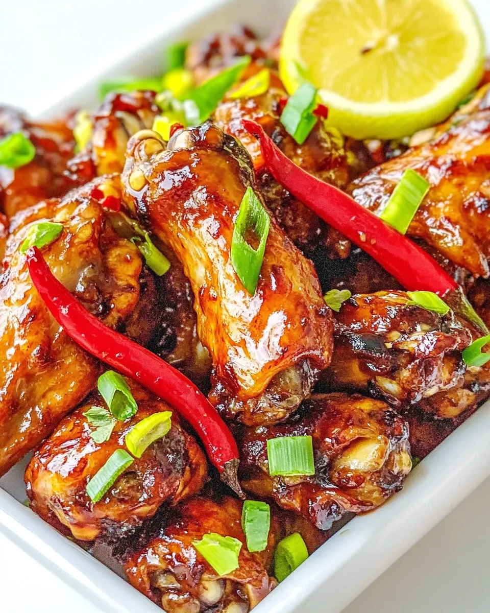 Easy Buffalo Wild Wings Asian Zing Wings Copycat Recipe picture