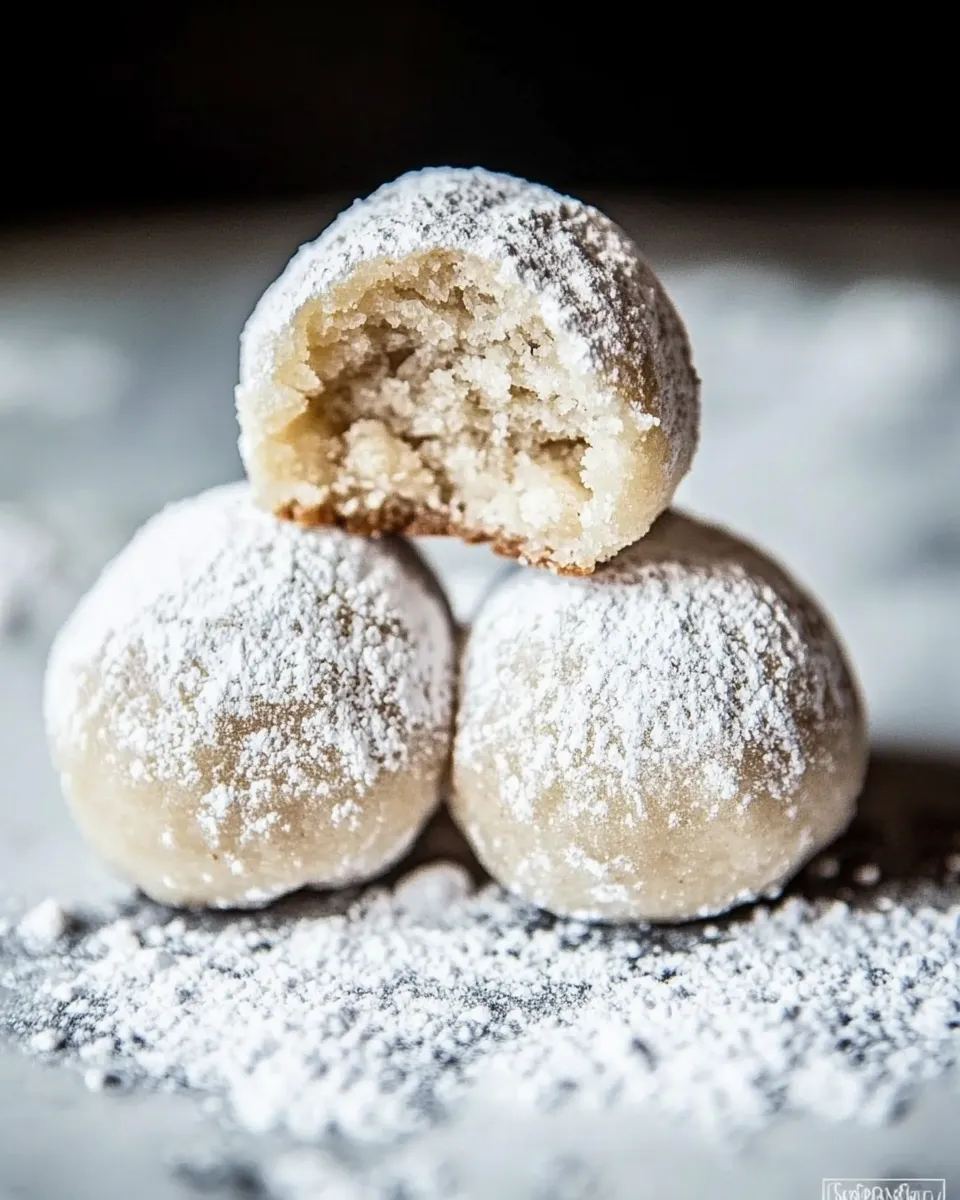 Delicious Butterball Cookies. recipe image