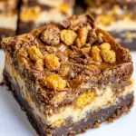 Homemade Butterfinger Cheesecake Brownies photo
