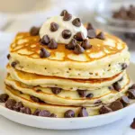 Homemade Buttermilk Chocolate Chip Pancakes photo