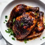 homemade Buttermilk Marinated Air Fryer Whole Chicken photo